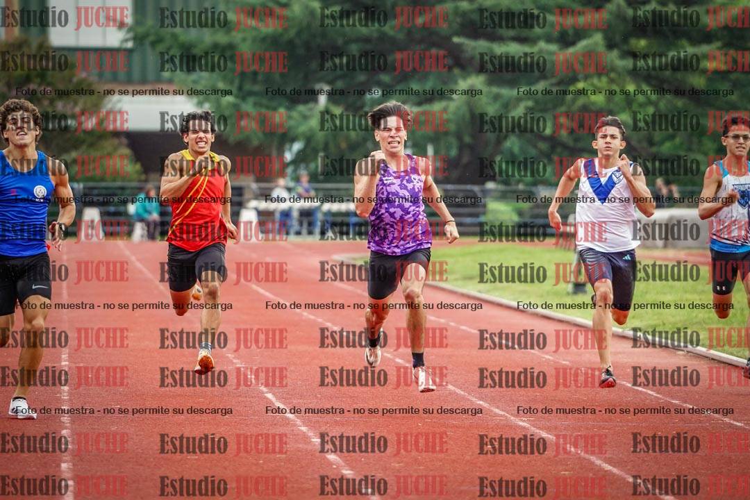 Fotos de los 200 m de varones