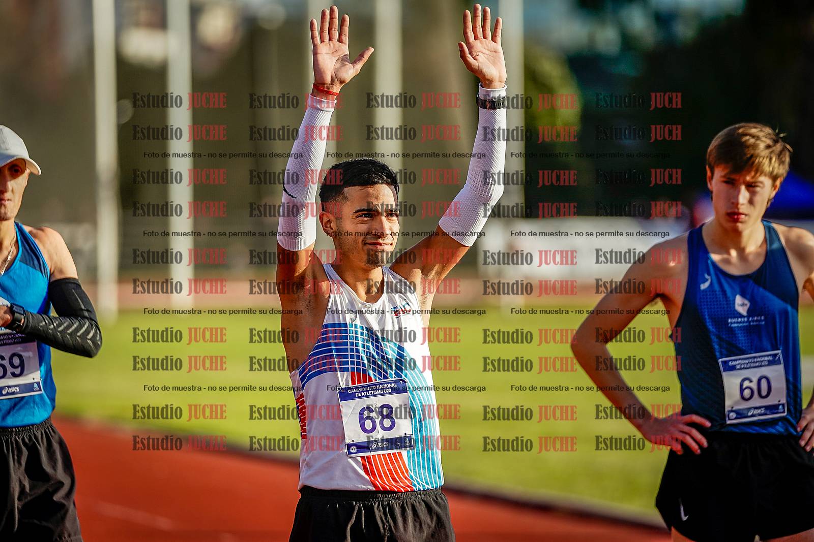Fotos de los 5000 m de varones