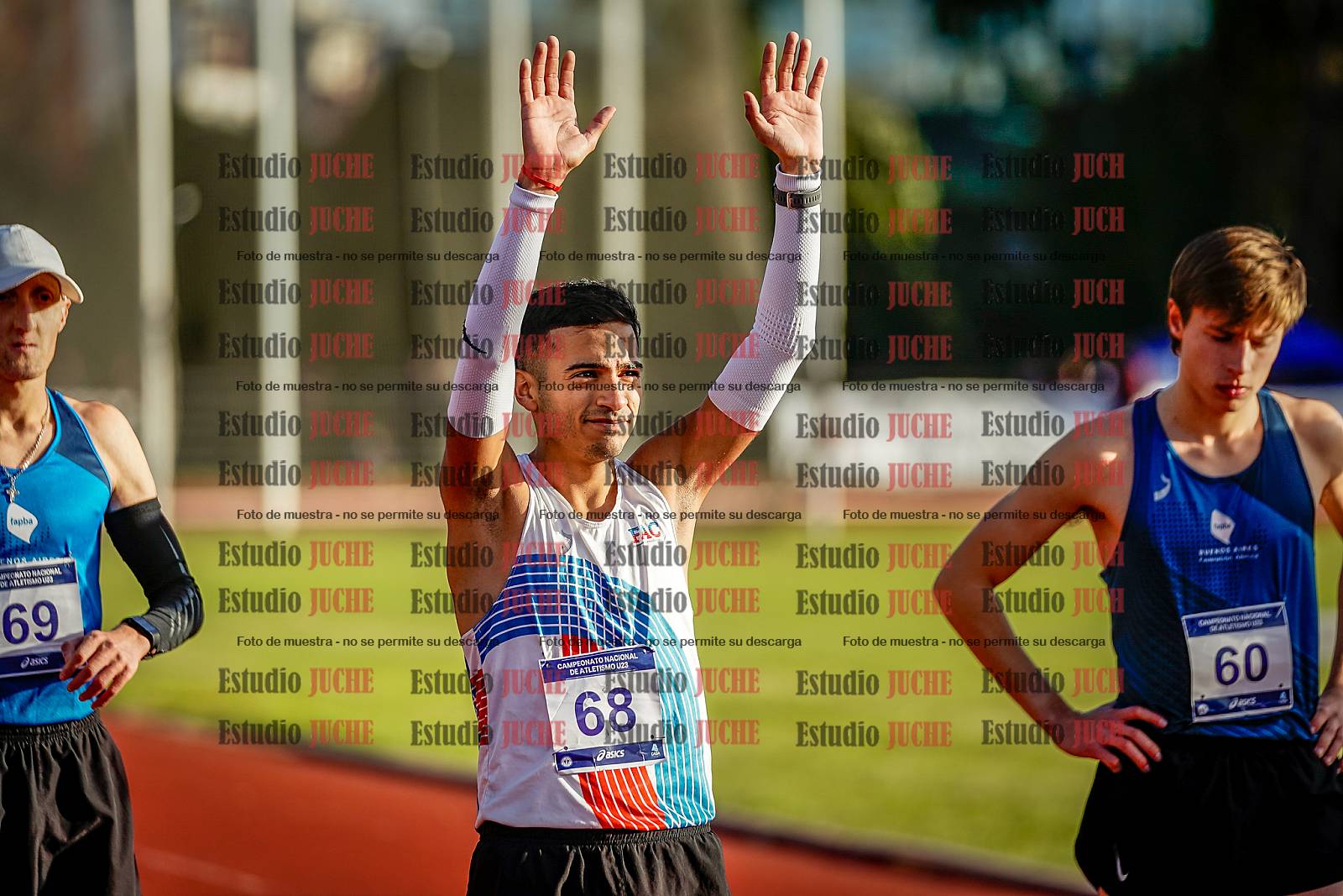 Fotos de los 5000 m de varones