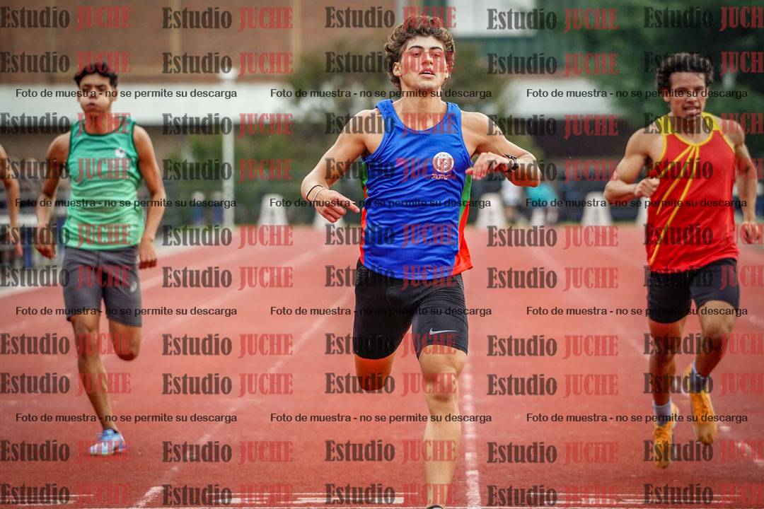 Fotos de los 200 m de varones