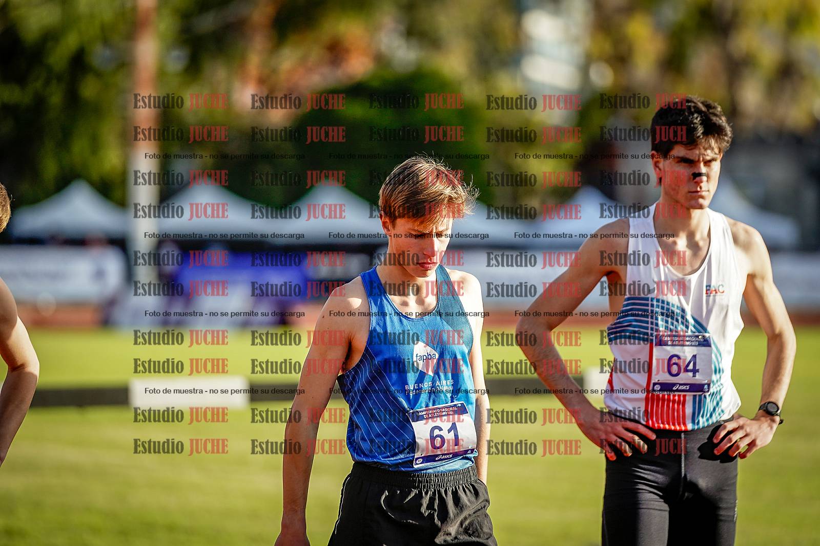 Fotos de los 5000 m de varones