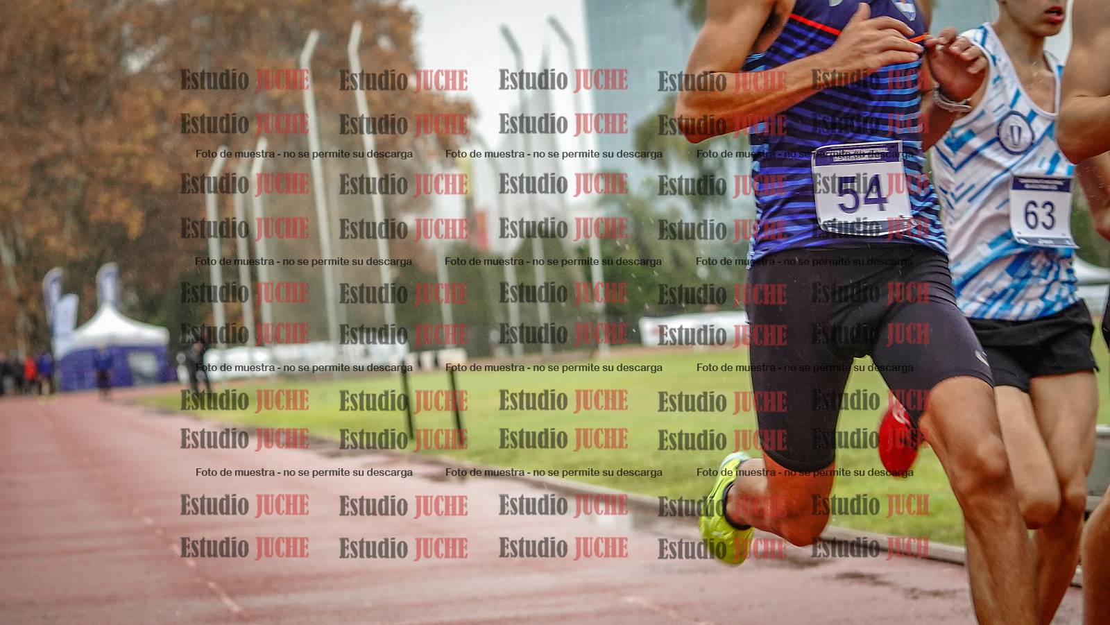 Fotos de los 1500 m llanos de varones