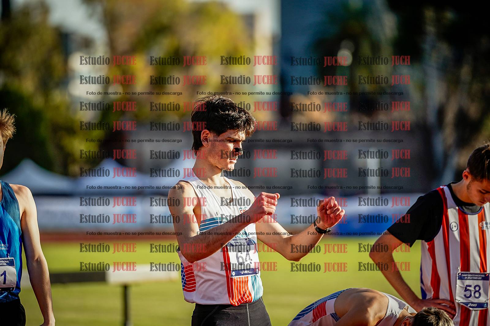 Fotos de los 5000 m de varones
