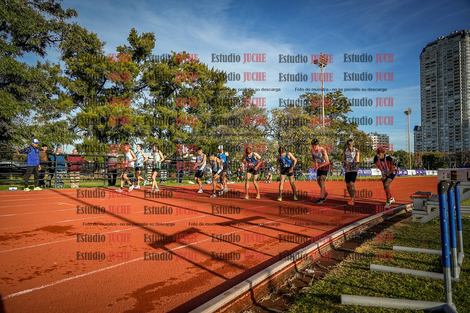 Fotos de los 5000 m de varones