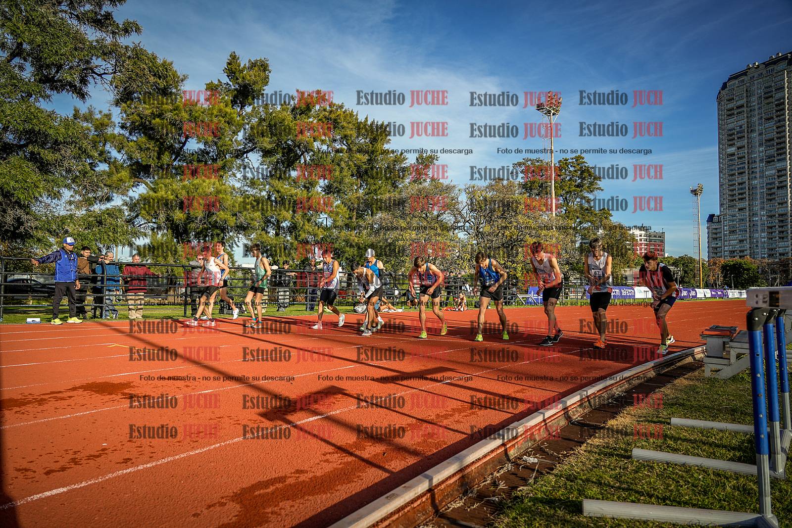 Fotos de los 5000 m de varones