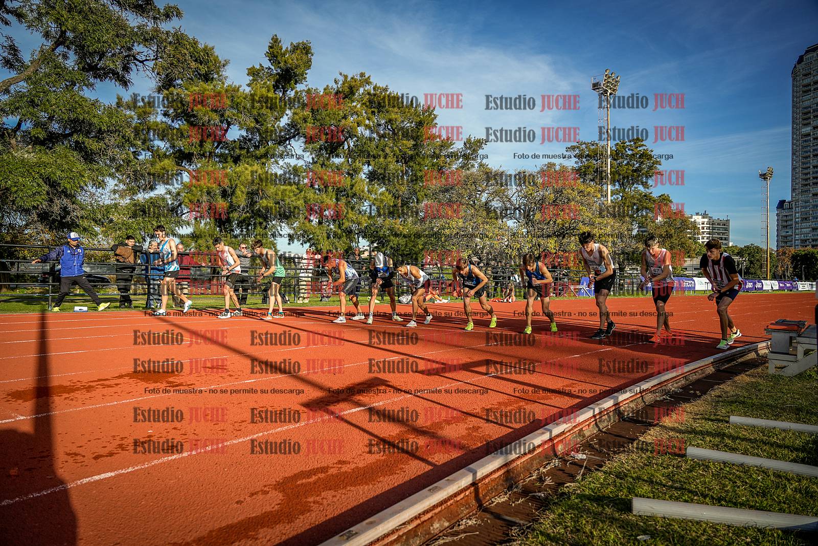 Fotos de los 5000 m de varones