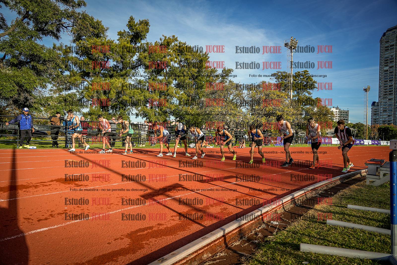 Fotos de los 5000 m de varones