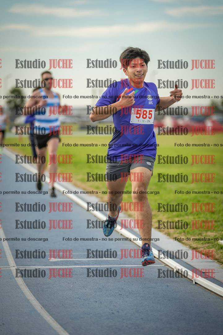 Fotos de los 1500 m llanos de varones