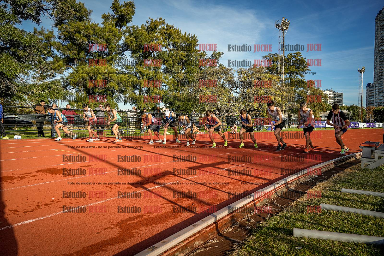 Fotos de los 5000 m de varones