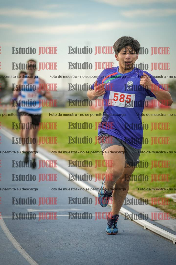 Fotos de los 1500 m llanos de varones