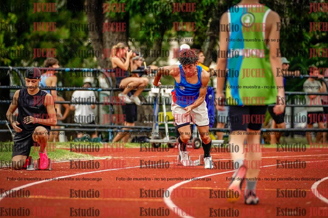 Fotos de los 200 m de varones