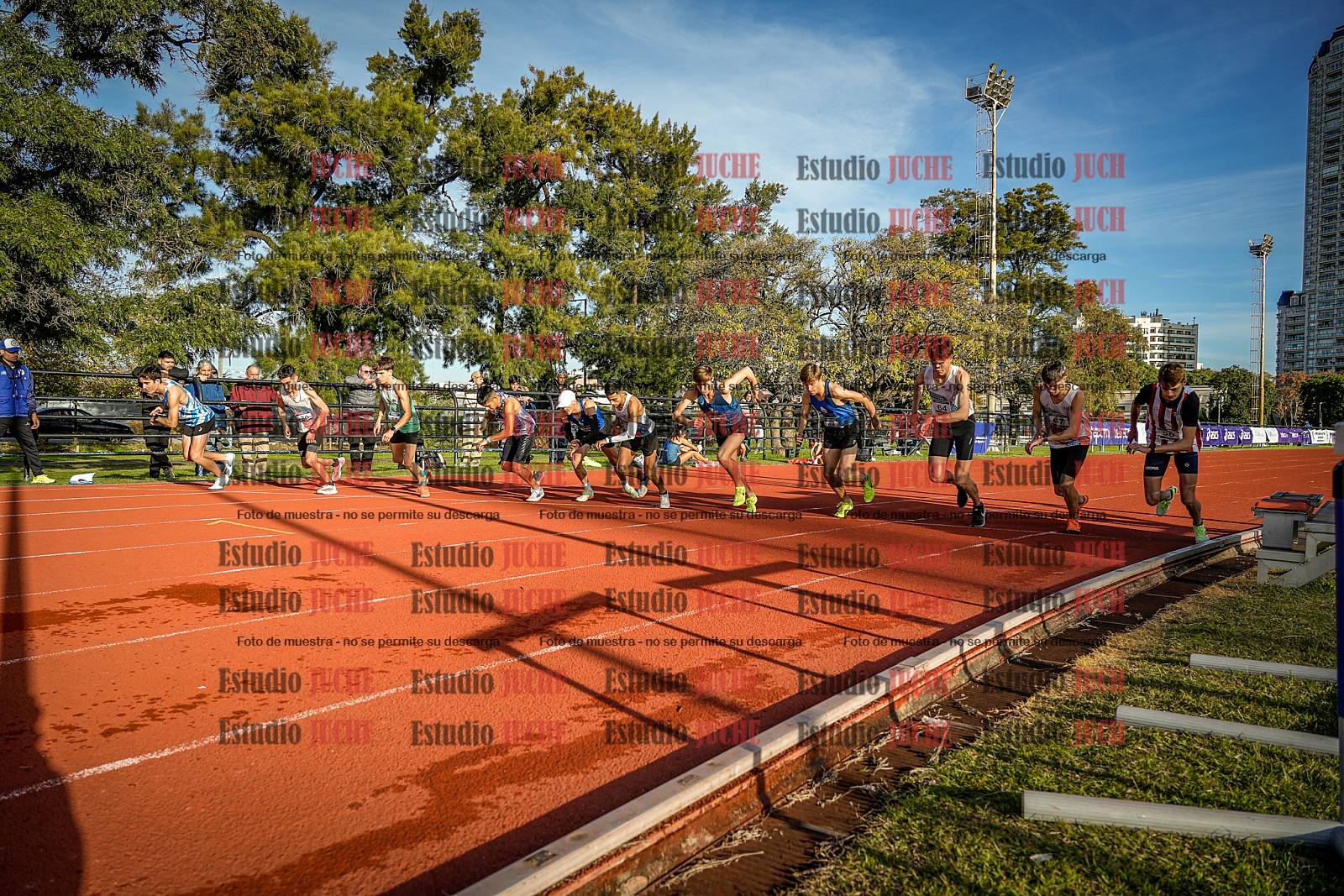 Fotos de los 5000 m de varones