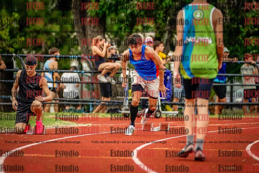 Fotos de los 200 m de varones