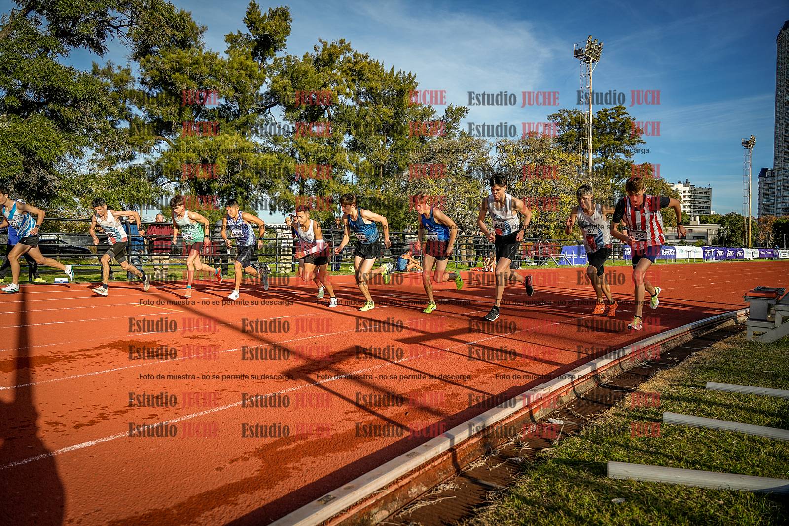 Fotos de los 5000 m de varones