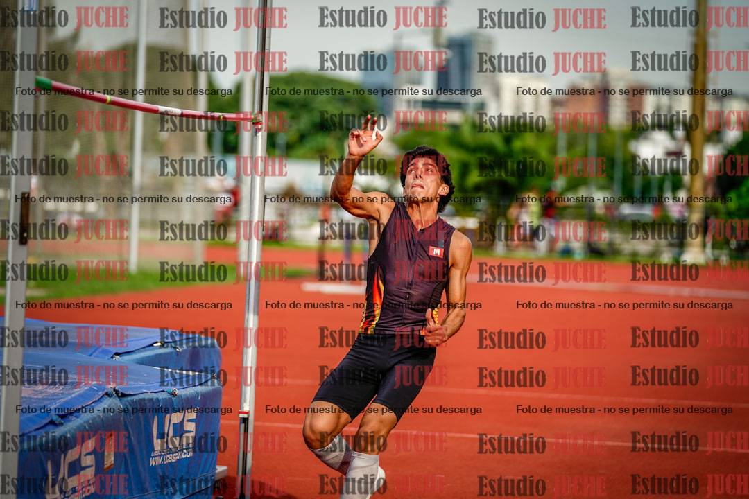 Fotos del salto en alto de varones - decatlón 4