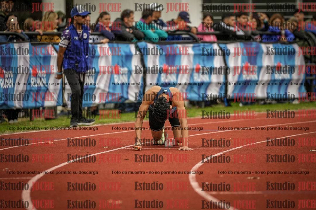 Fotos de las postas 4x100 m llanos de varones