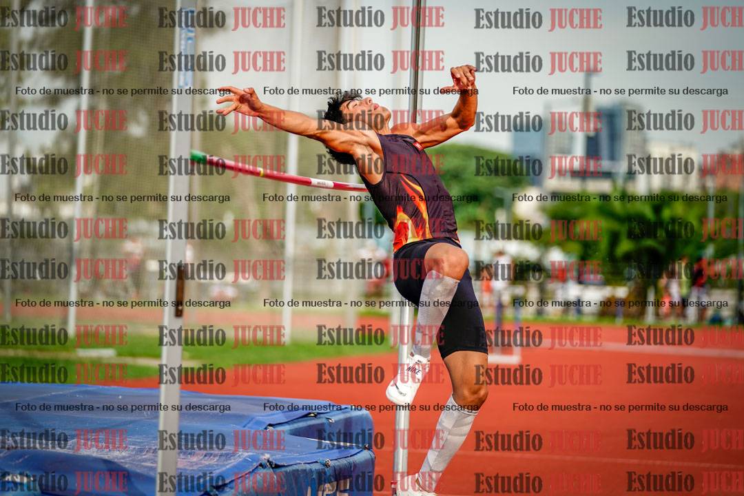 Fotos del salto en alto de varones - decatlón 4