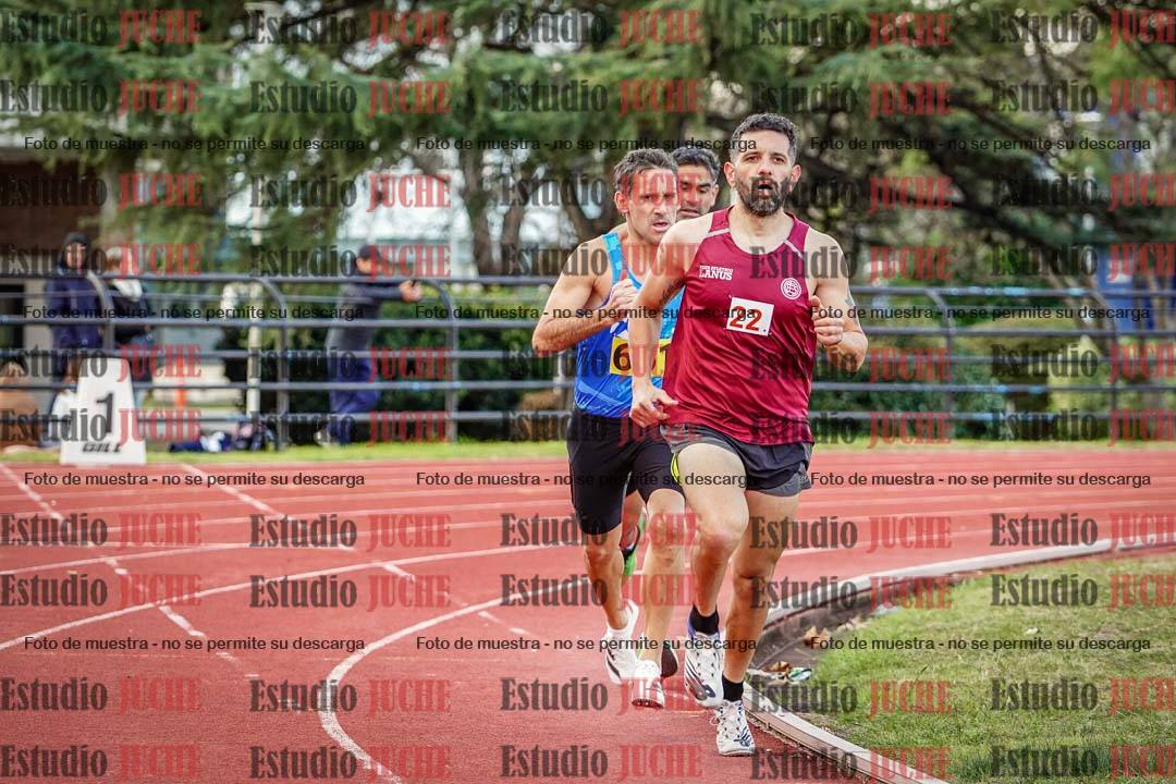 Fotos de los 1500 m llanos de varones