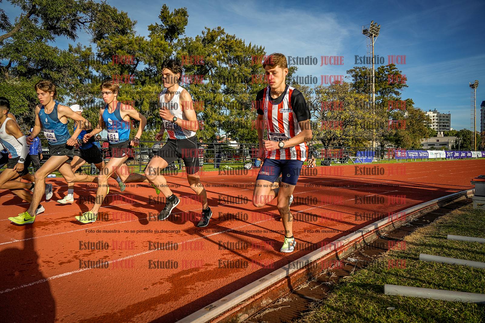 Fotos de los 5000 m de varones