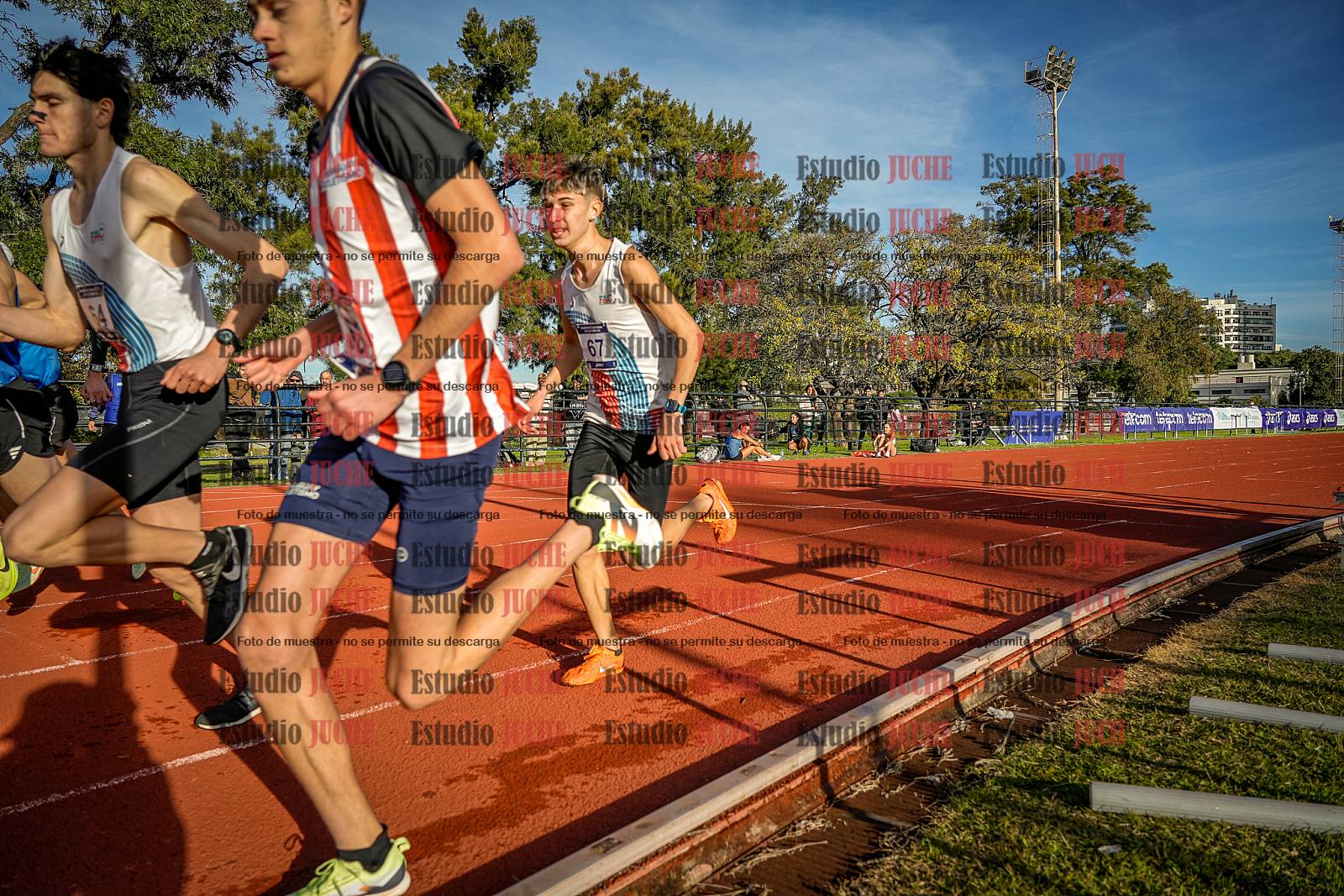 Fotos de los 5000 m de varones