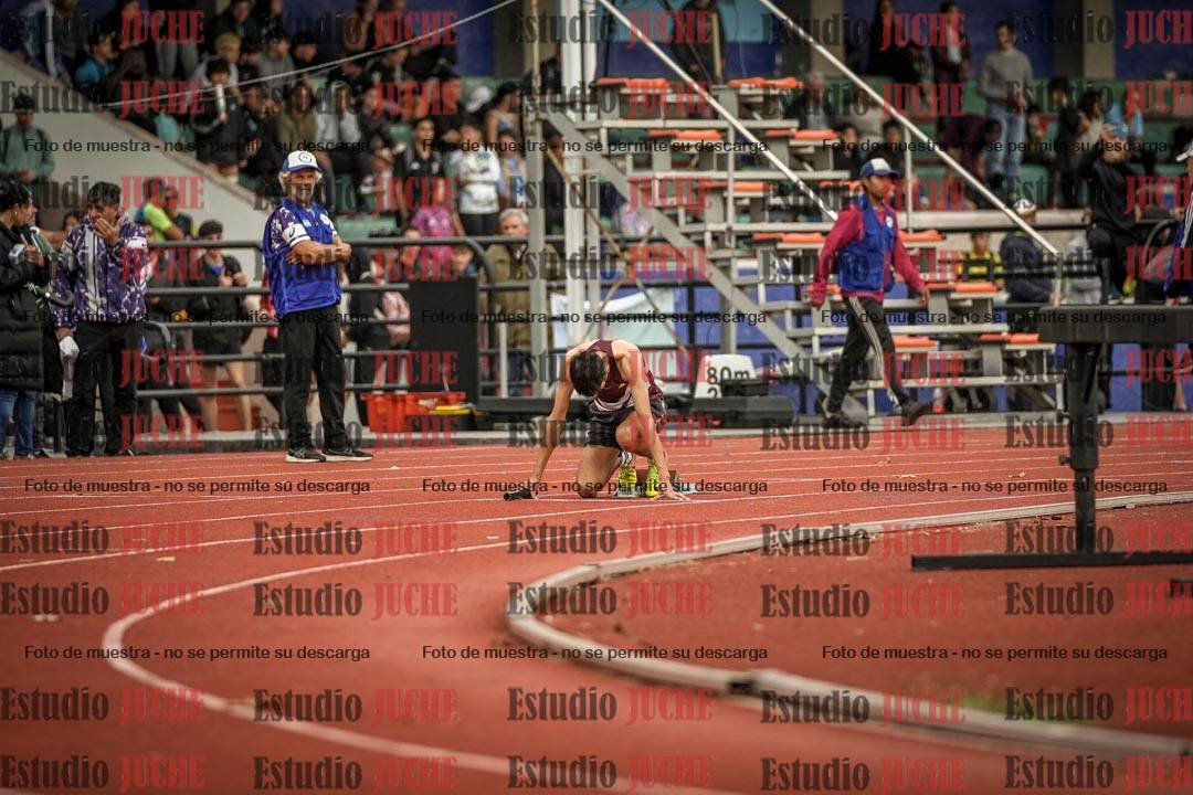 Fotos de las postas 4x100 m llanos de varones