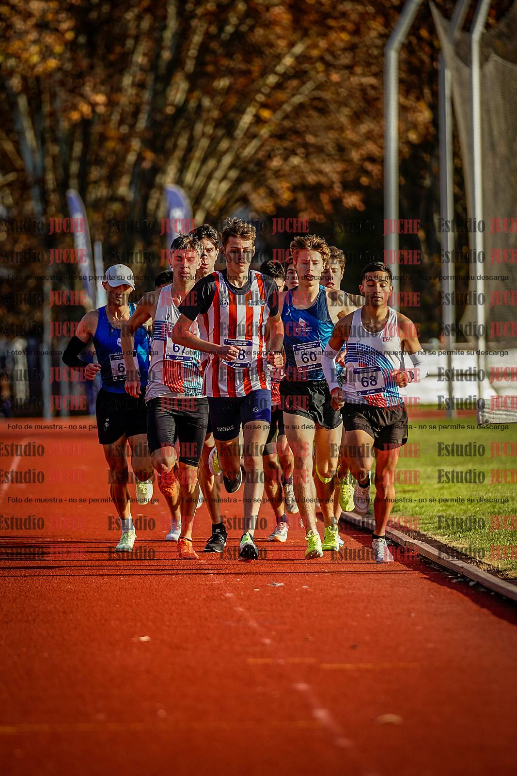Fotos de los 5000 m de varones