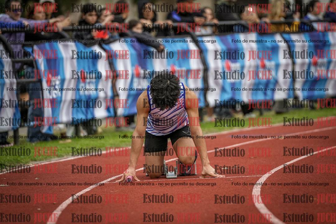 Fotos de las postas 4x100 m llanos de varones