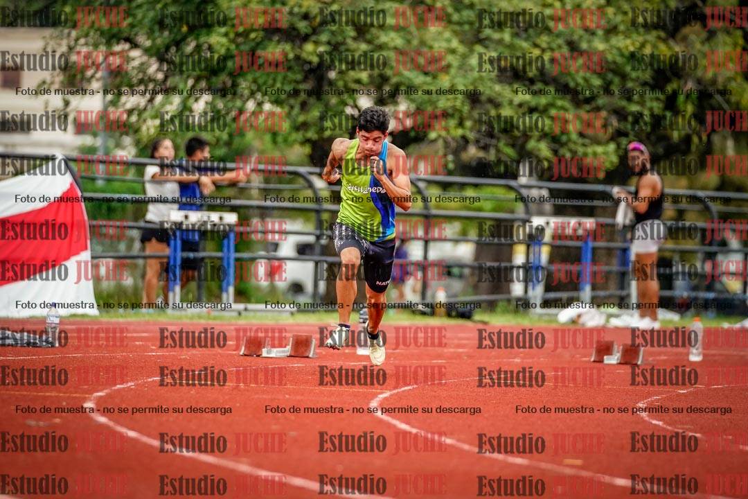 Fotos de los 200 m de varones
