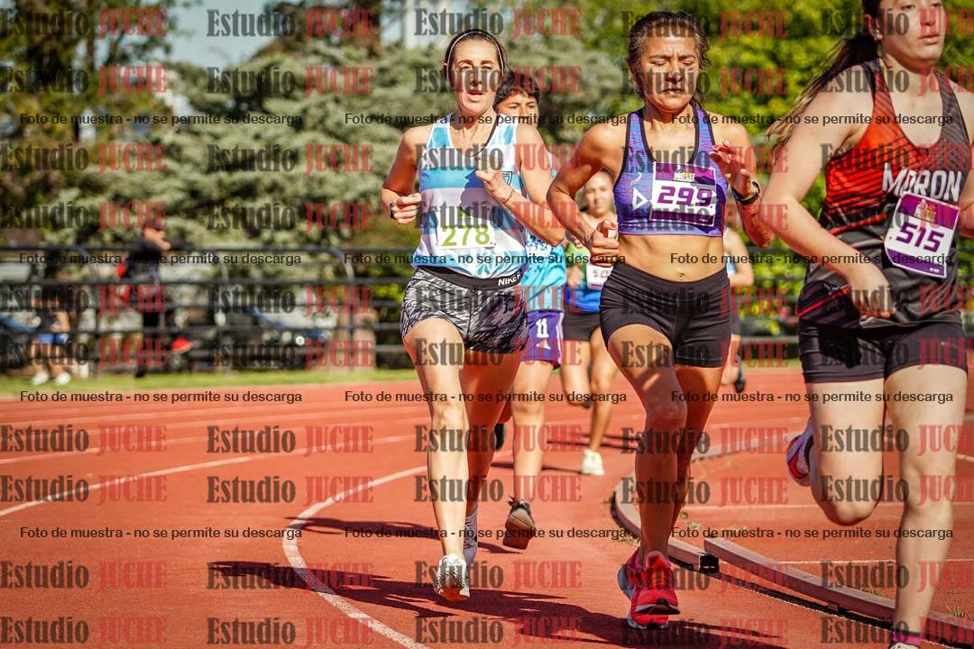 Fotos de los 1500 m de mujeres