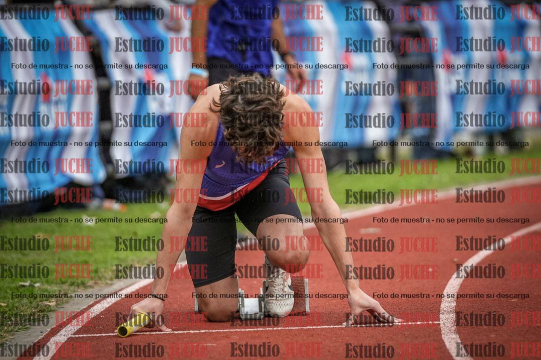 Fotos de las postas 4x100 m llanos de varones