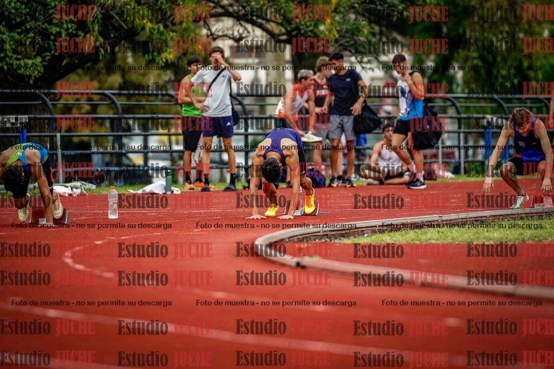 Fotos de los 200 m de varones