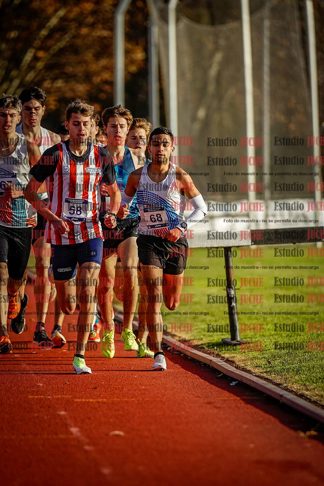 Fotos de los 5000 m de varones