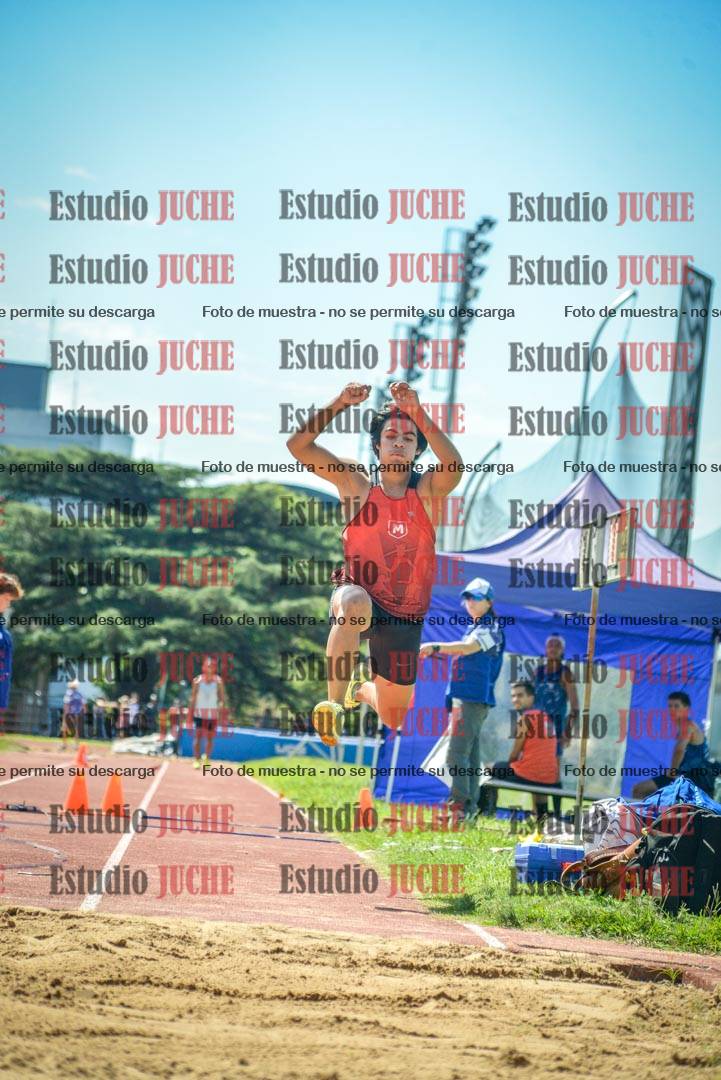 Fotos del salto triple de varones