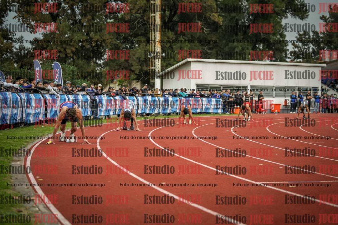 Fotos de las postas 4x100 m llanos de varones