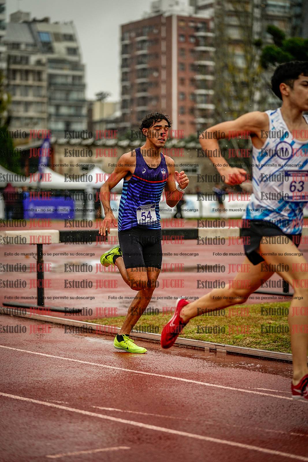 Fotos de los 1500 m llanos de varones
