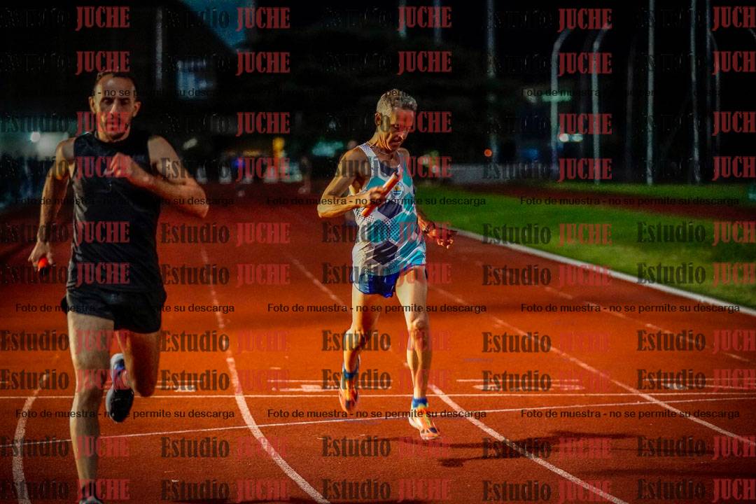 Fotos de las postas 4x100 m mixtas