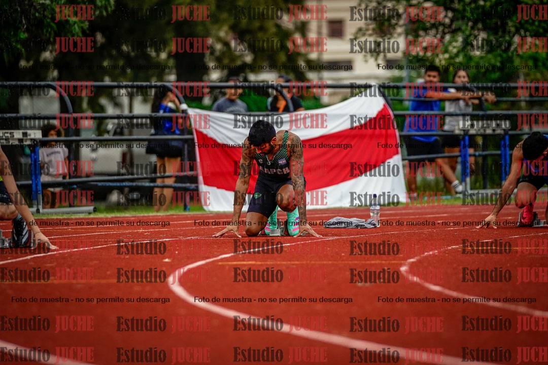 Fotos de los 200 m de varones