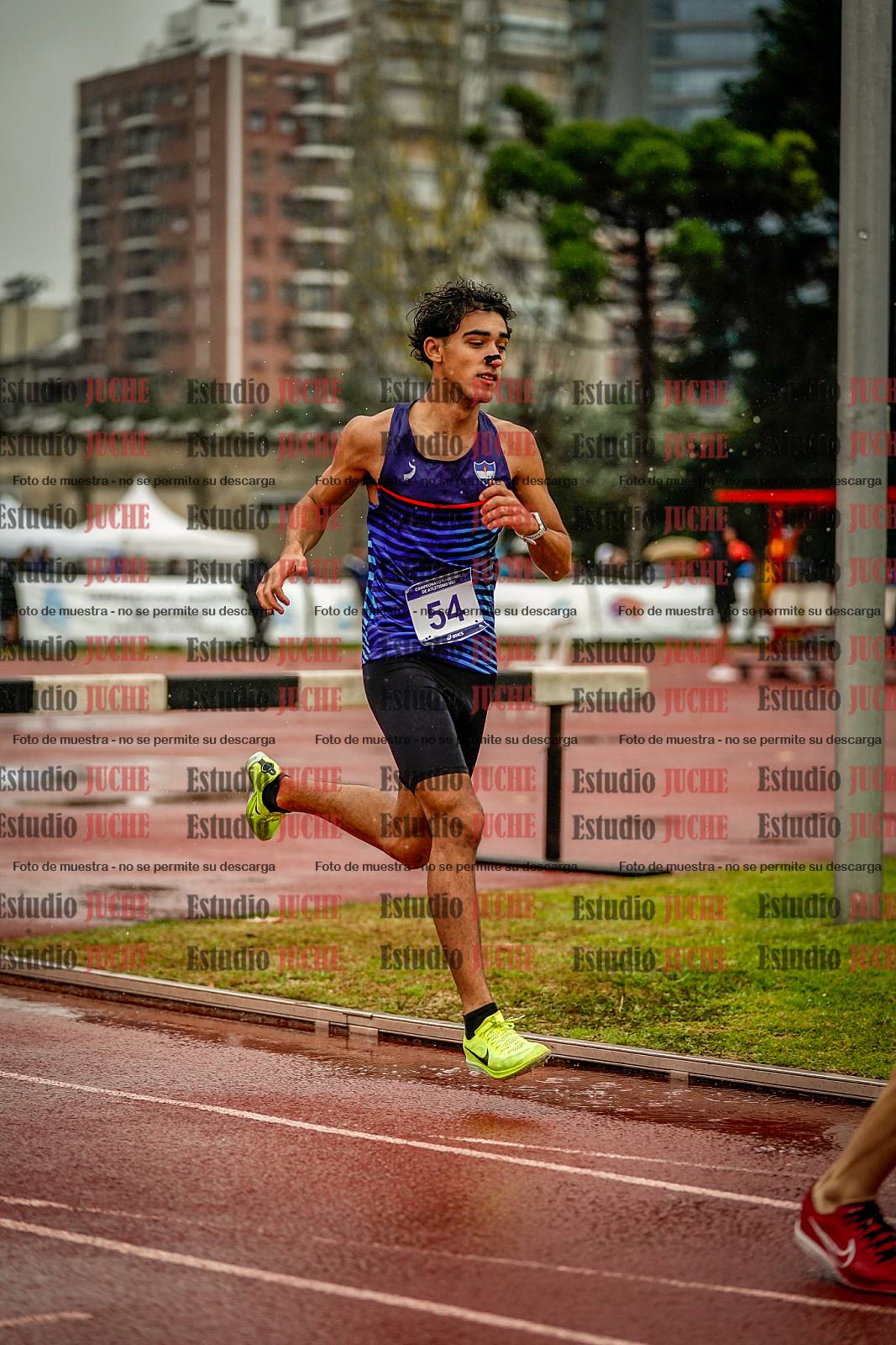 Fotos de los 1500 m llanos de varones