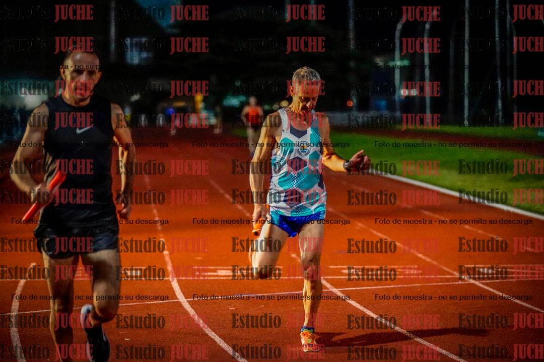 Fotos de las postas 4x100 m mixtas