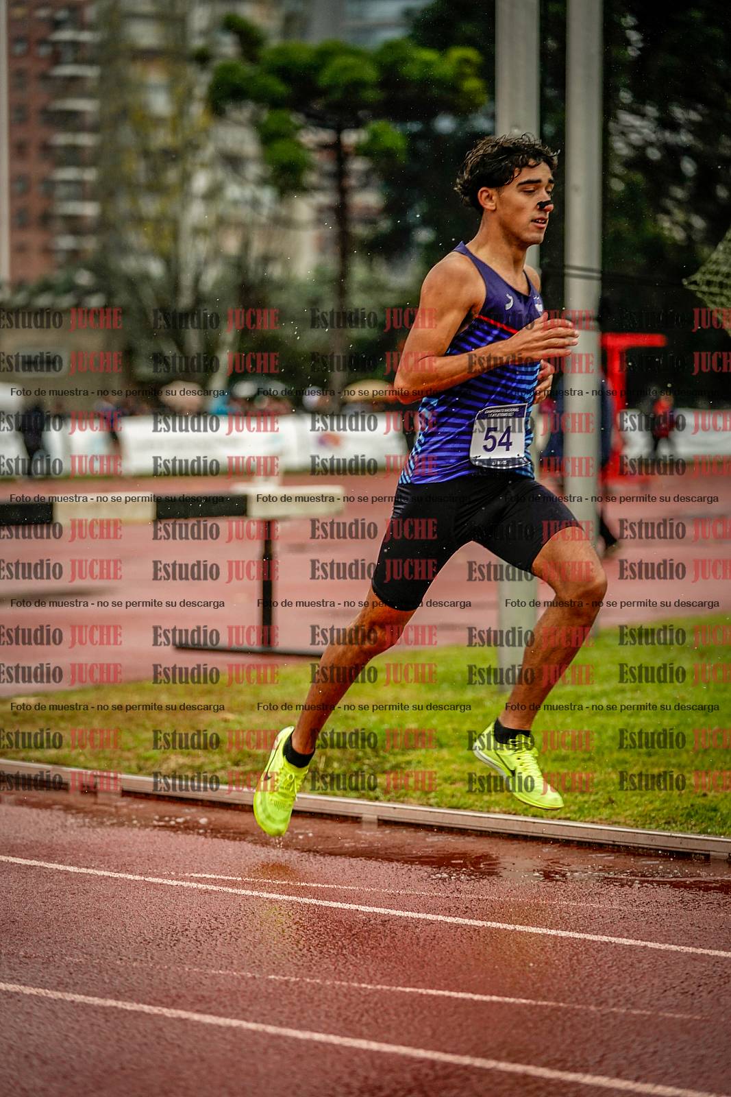 Fotos de los 1500 m llanos de varones