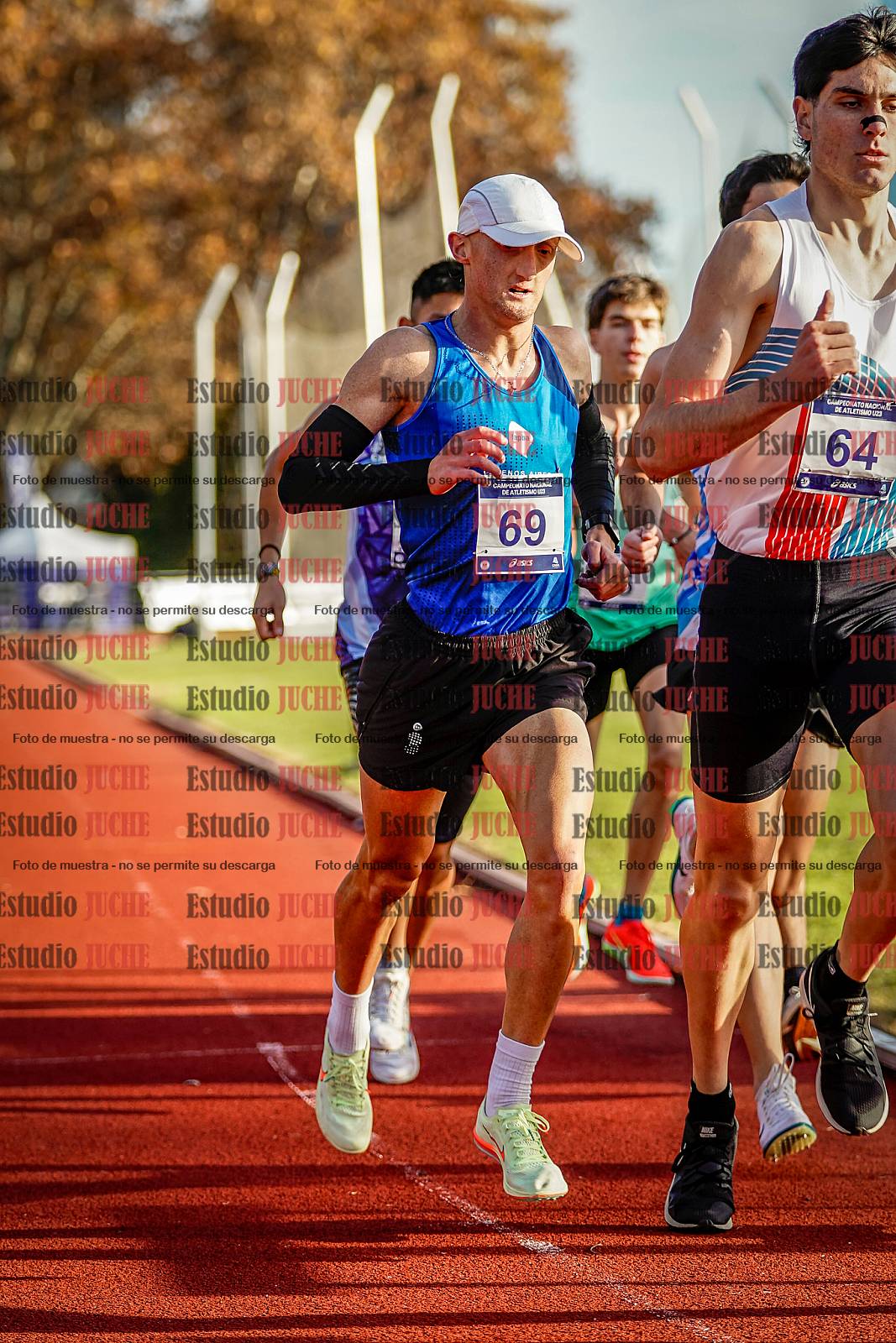 Fotos de los 5000 m de varones