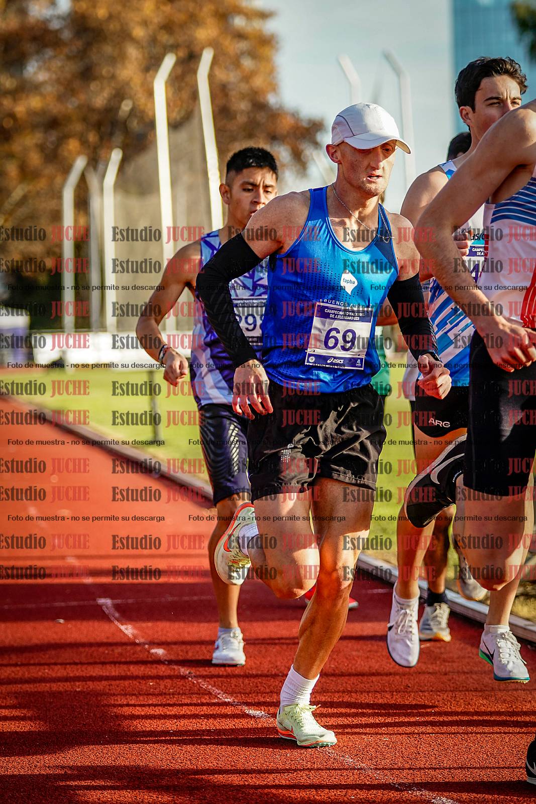Fotos de los 5000 m de varones