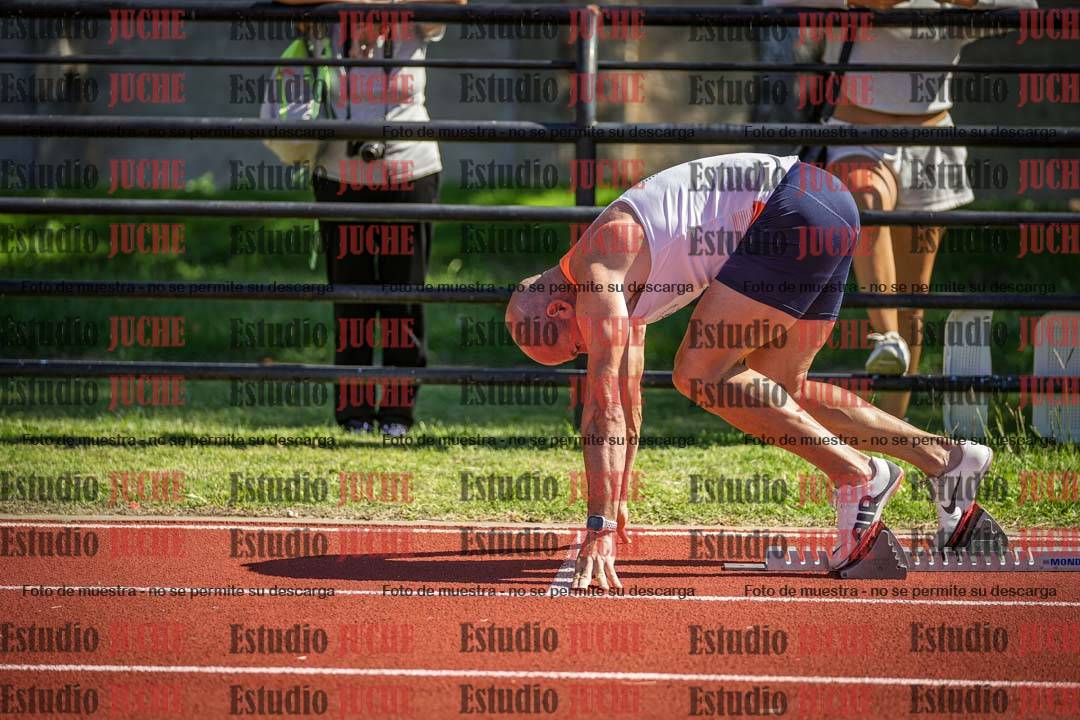 Fotos de los 400 m llanos de varones