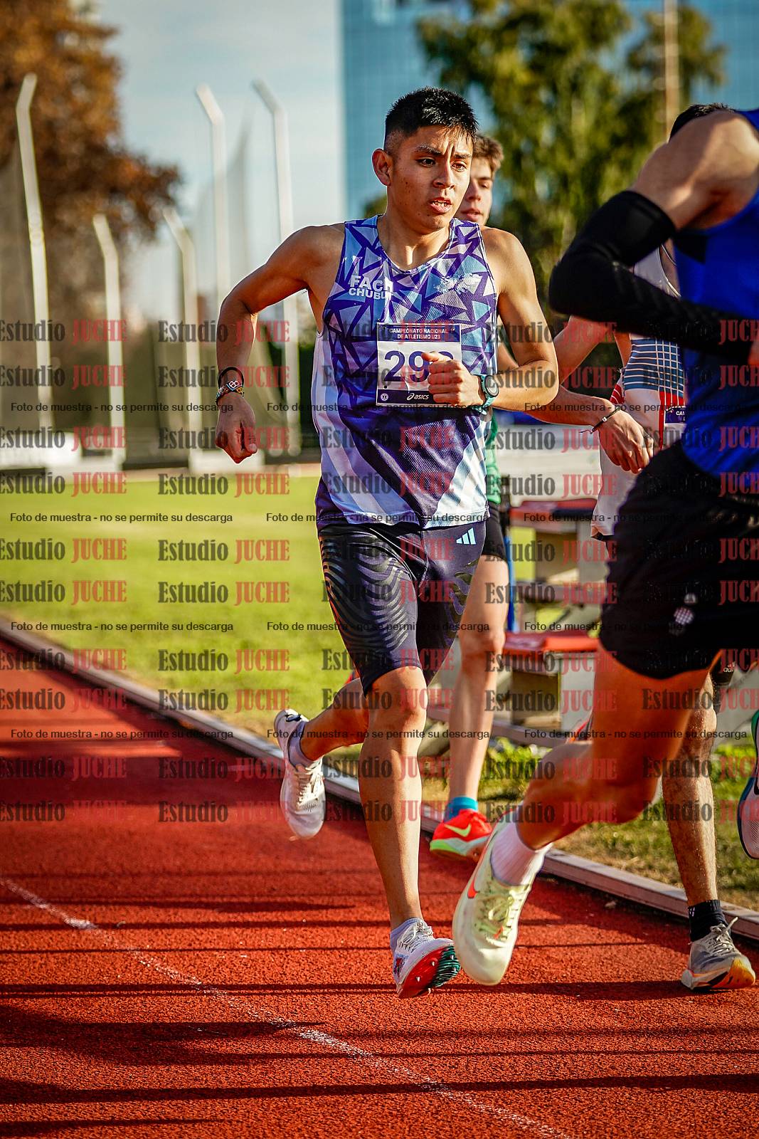 Fotos de los 5000 m de varones