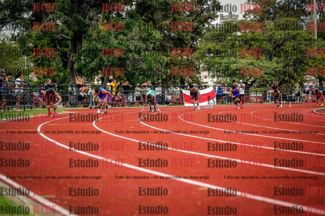 Fotos de los 200 m de varones
