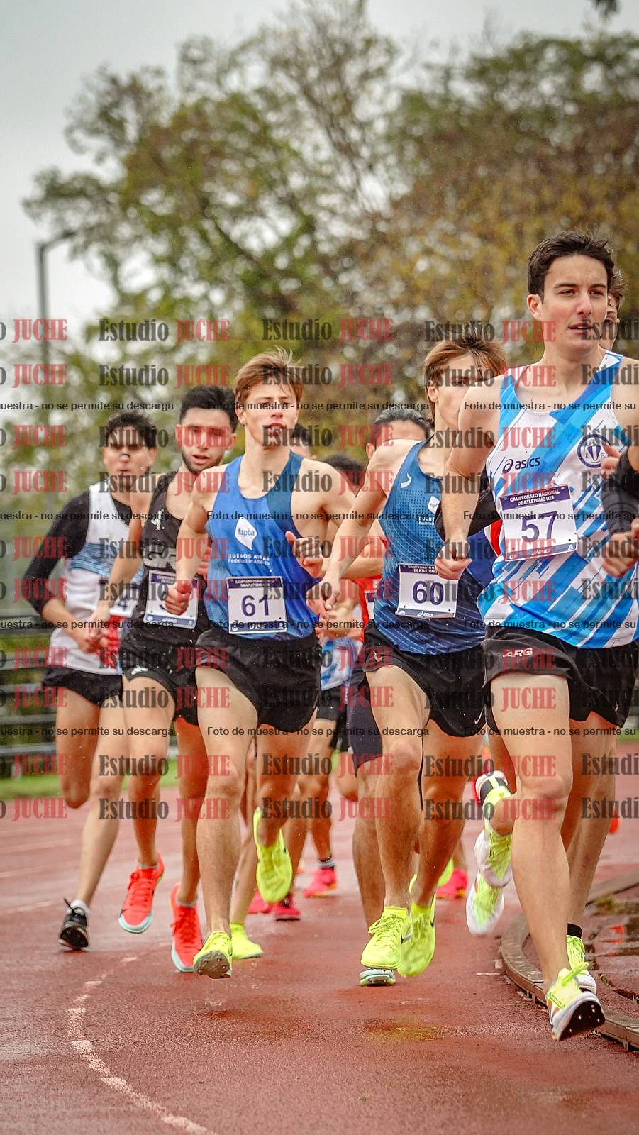 Fotos de los 1500 m llanos de varones