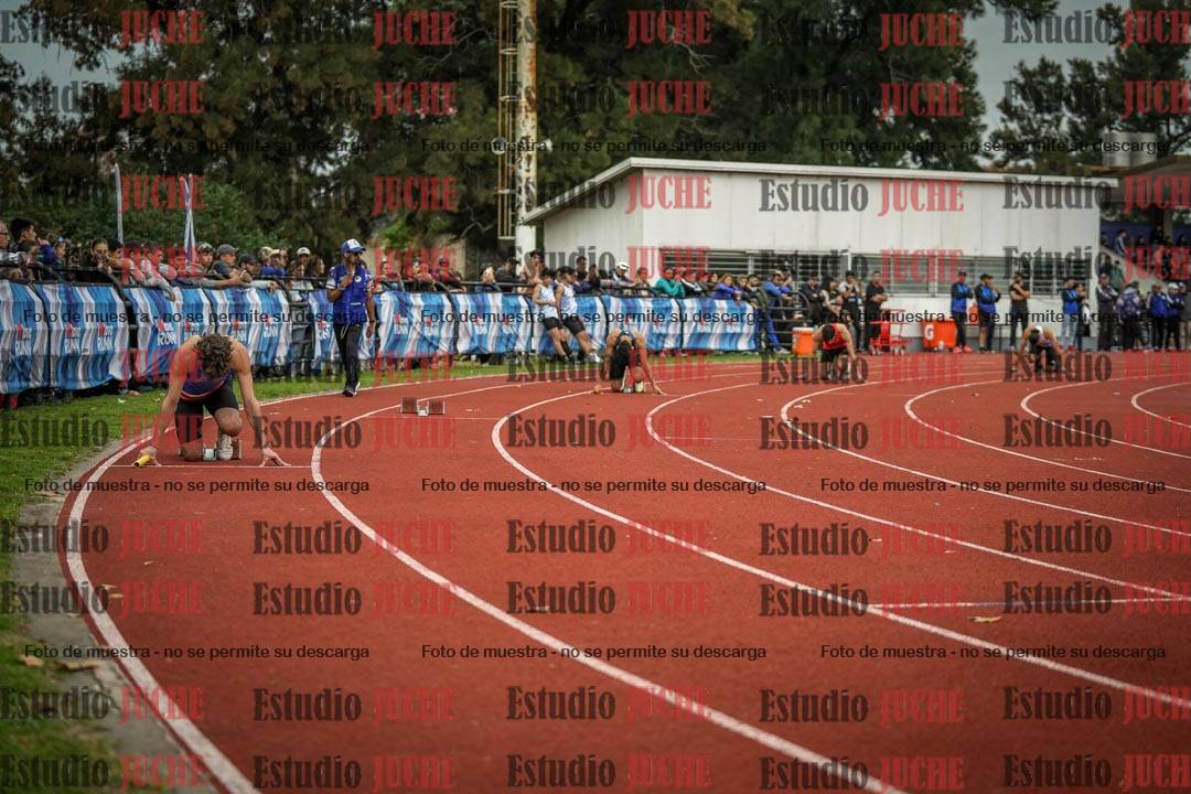 Fotos de las postas 4x100 m llanos de varones