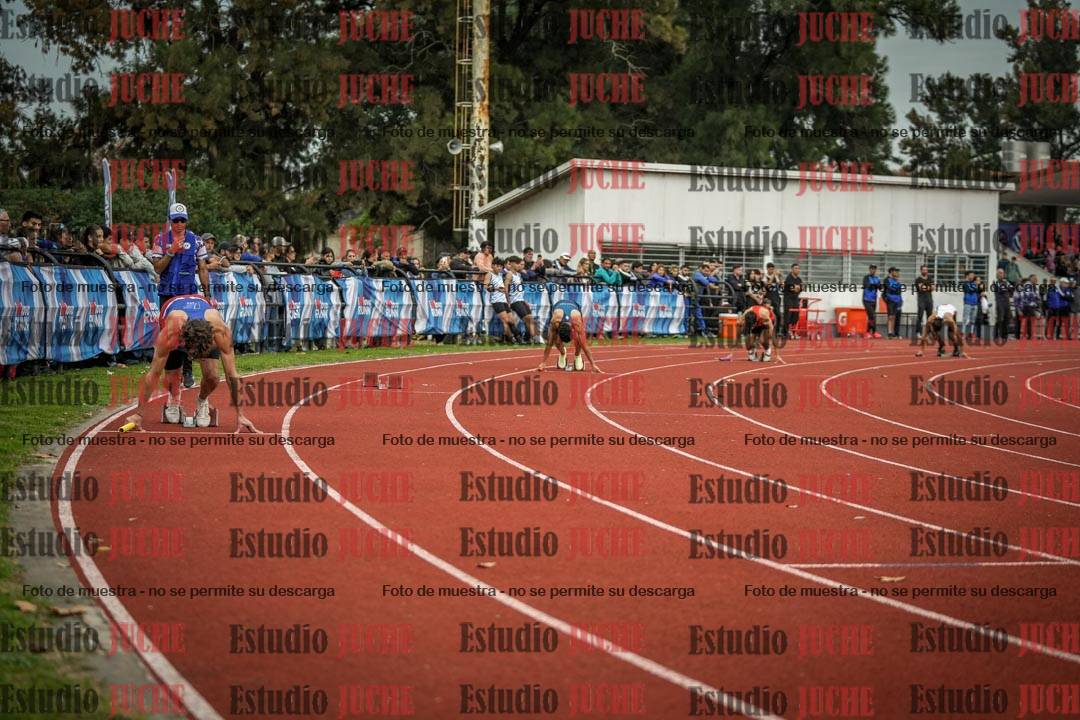 Fotos de las postas 4x100 m llanos de varones