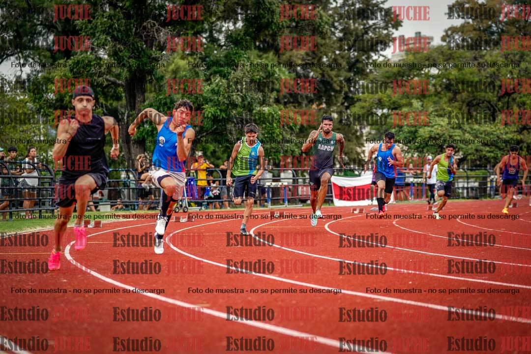 Fotos de los 200 m de varones