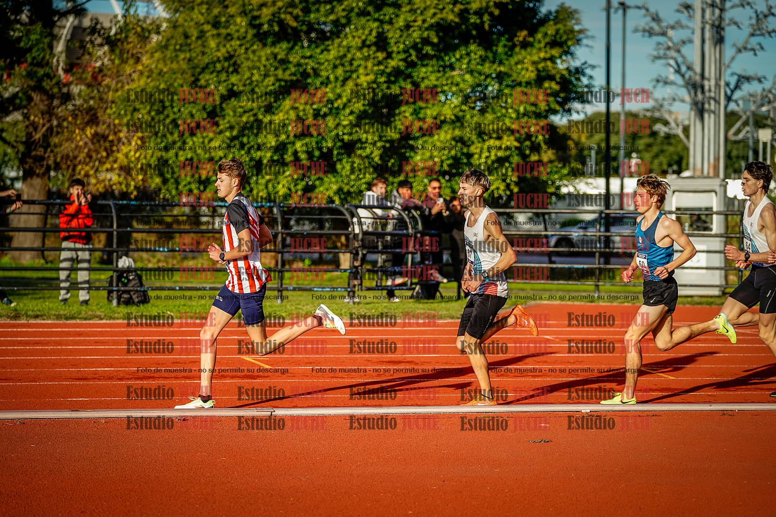 Fotos de los 5000 m de varones